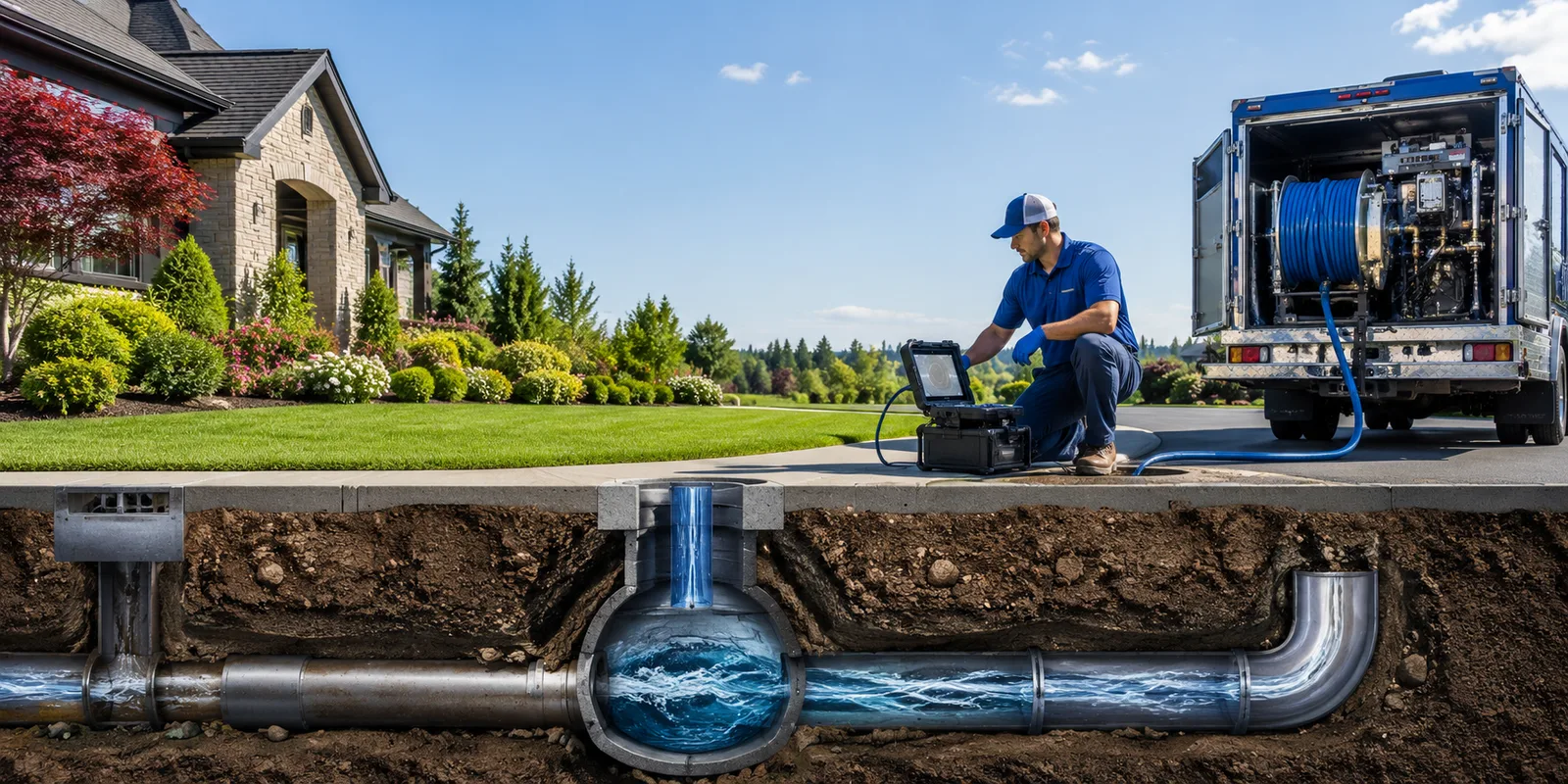 Drainage restoration information for Effort, PA