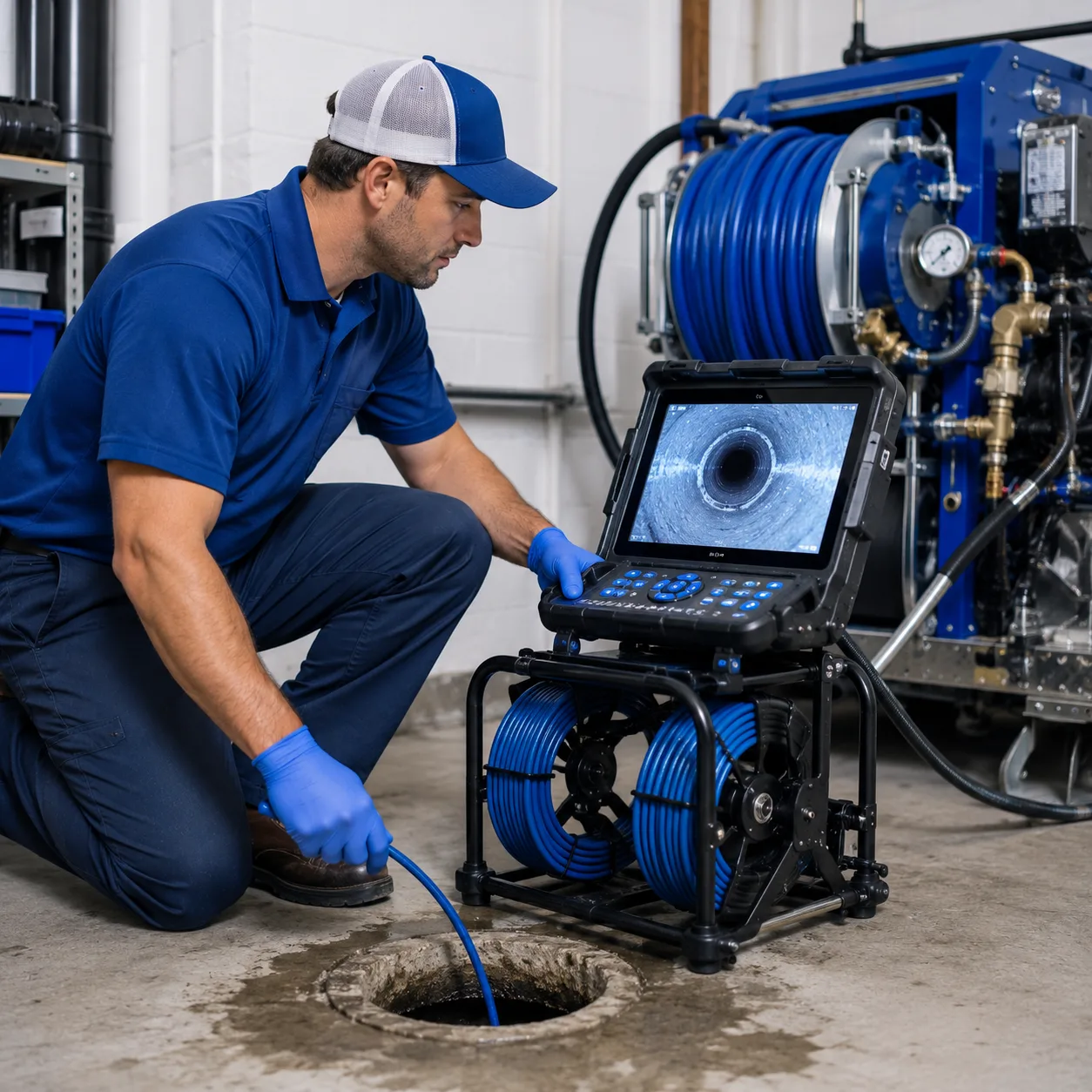 Drainage restoration professionals serving Effort, PA